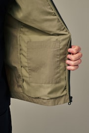 Natural Hooded Utility Shacket - Image 7 of 11