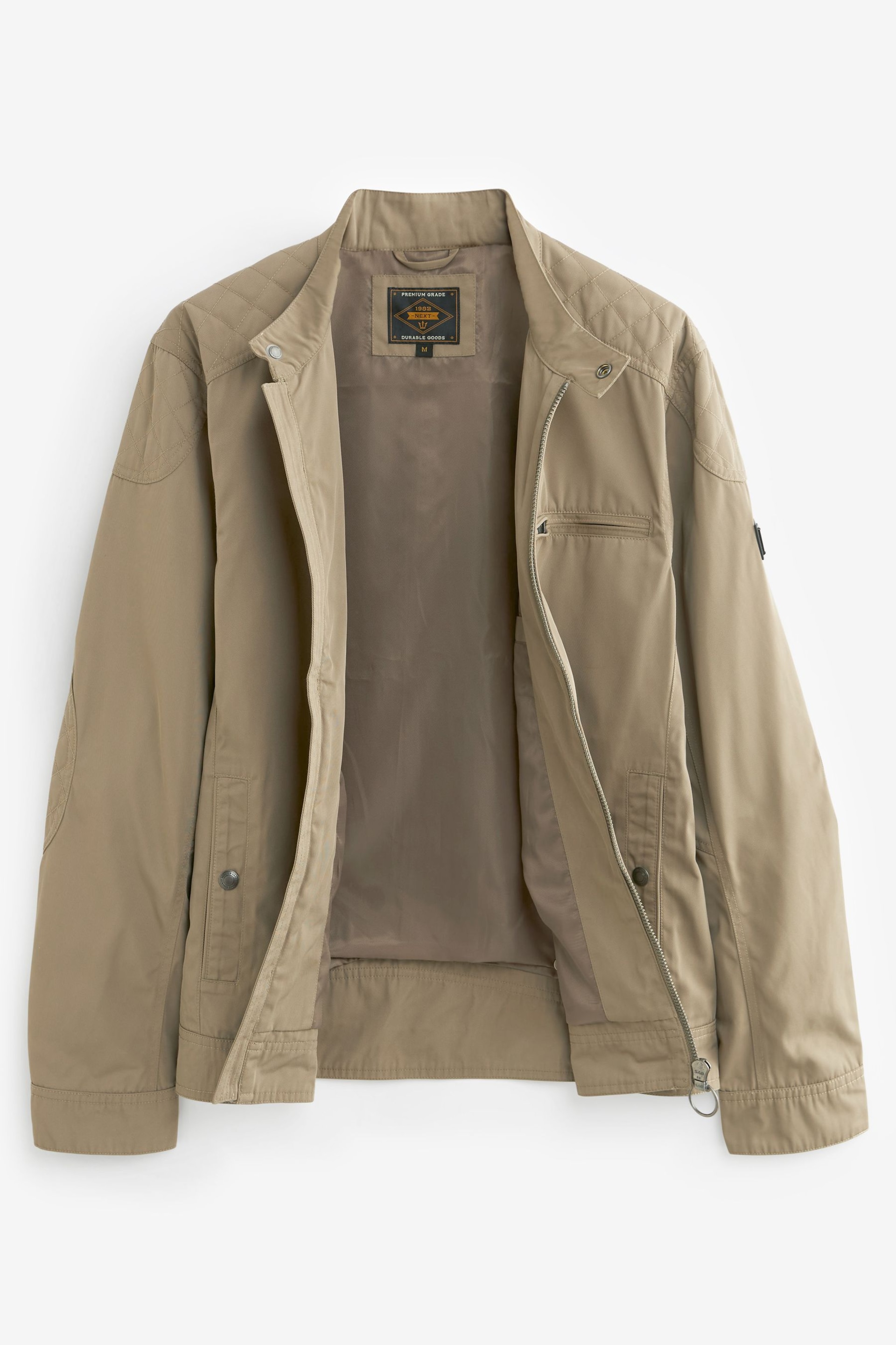 Neutral Shower Resistant Racer Jacket - Image 10 of 13