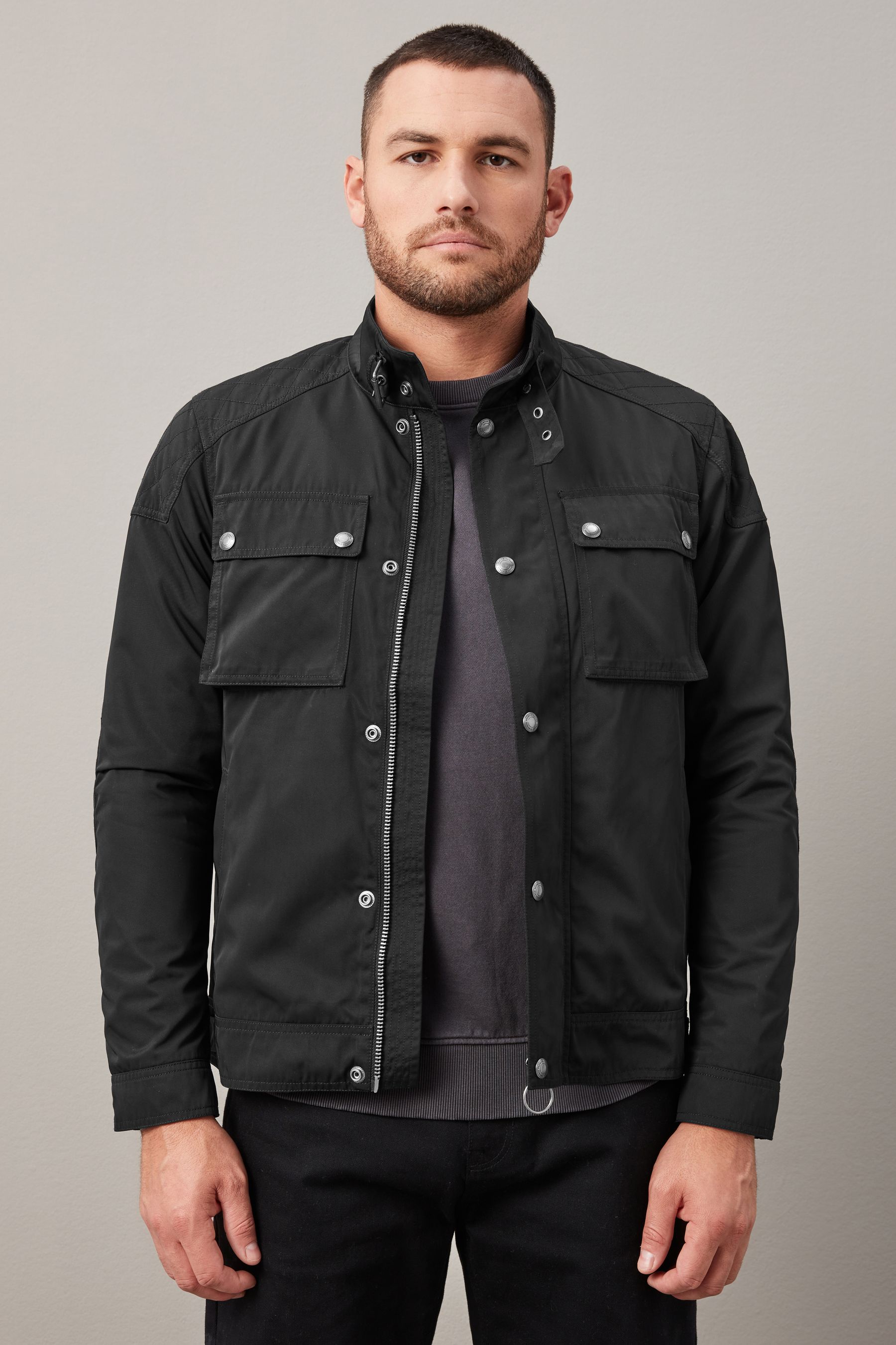 Next mens biker jacket outlet