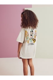 Cream Oversized Sequin Minnie Mouse License T-Shirt (3-16yrs) - Image 3 of 7