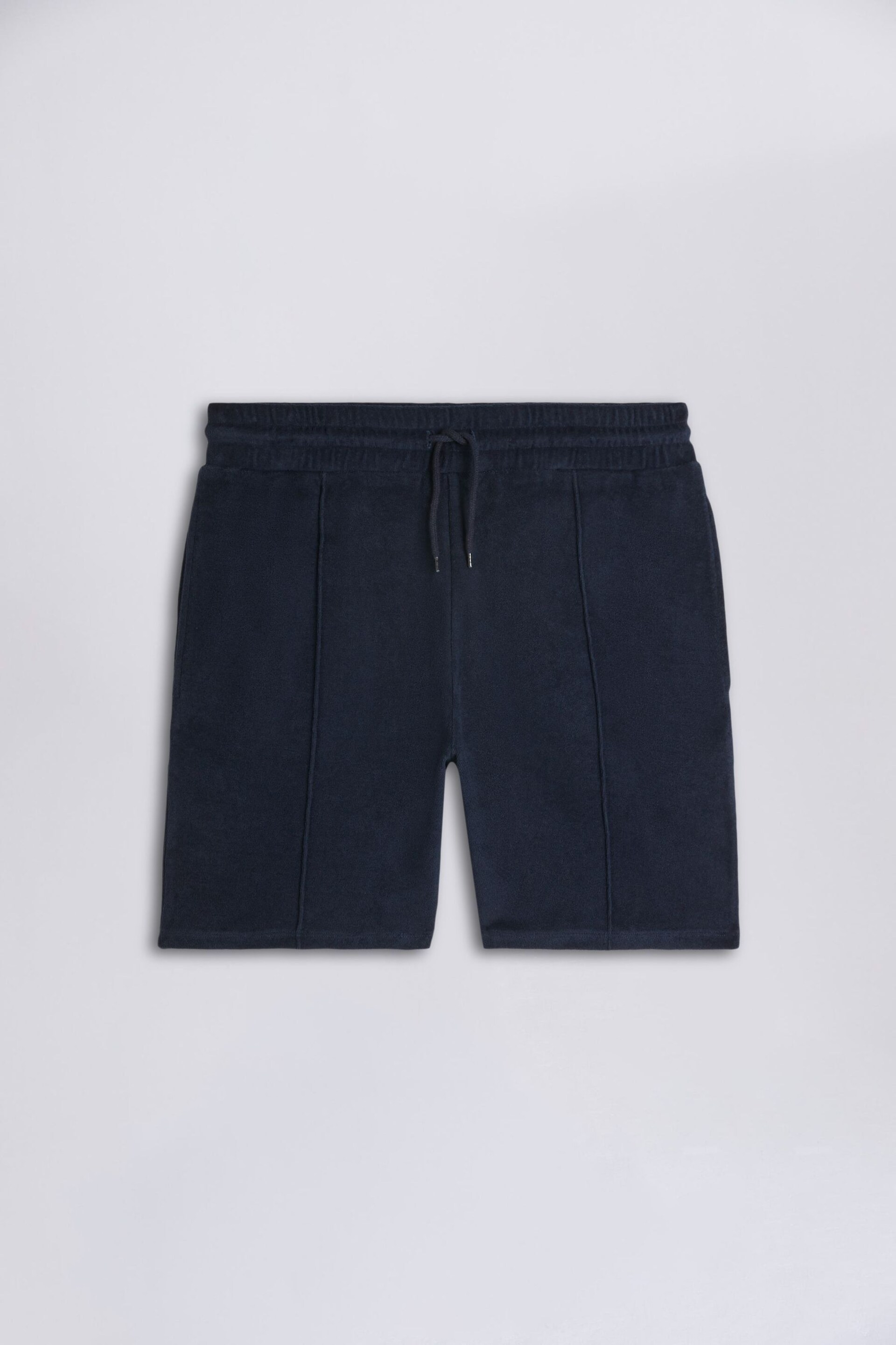 MOSS Blue Terry Towelling Shorts - Image 4 of 4