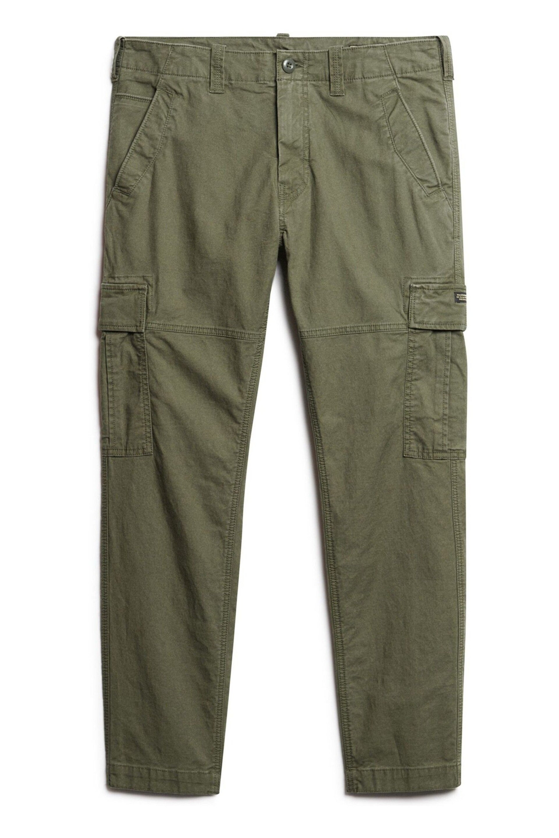 Superdry Green Core Cargo Trousers - Image 5 of 7