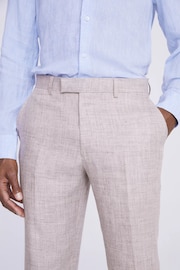 MOSS Natural 100% Linen Trousers - Image 3 of 3