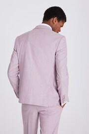 MOSS Pink Slim Fit Quartz Jacket - Image 4 of 5