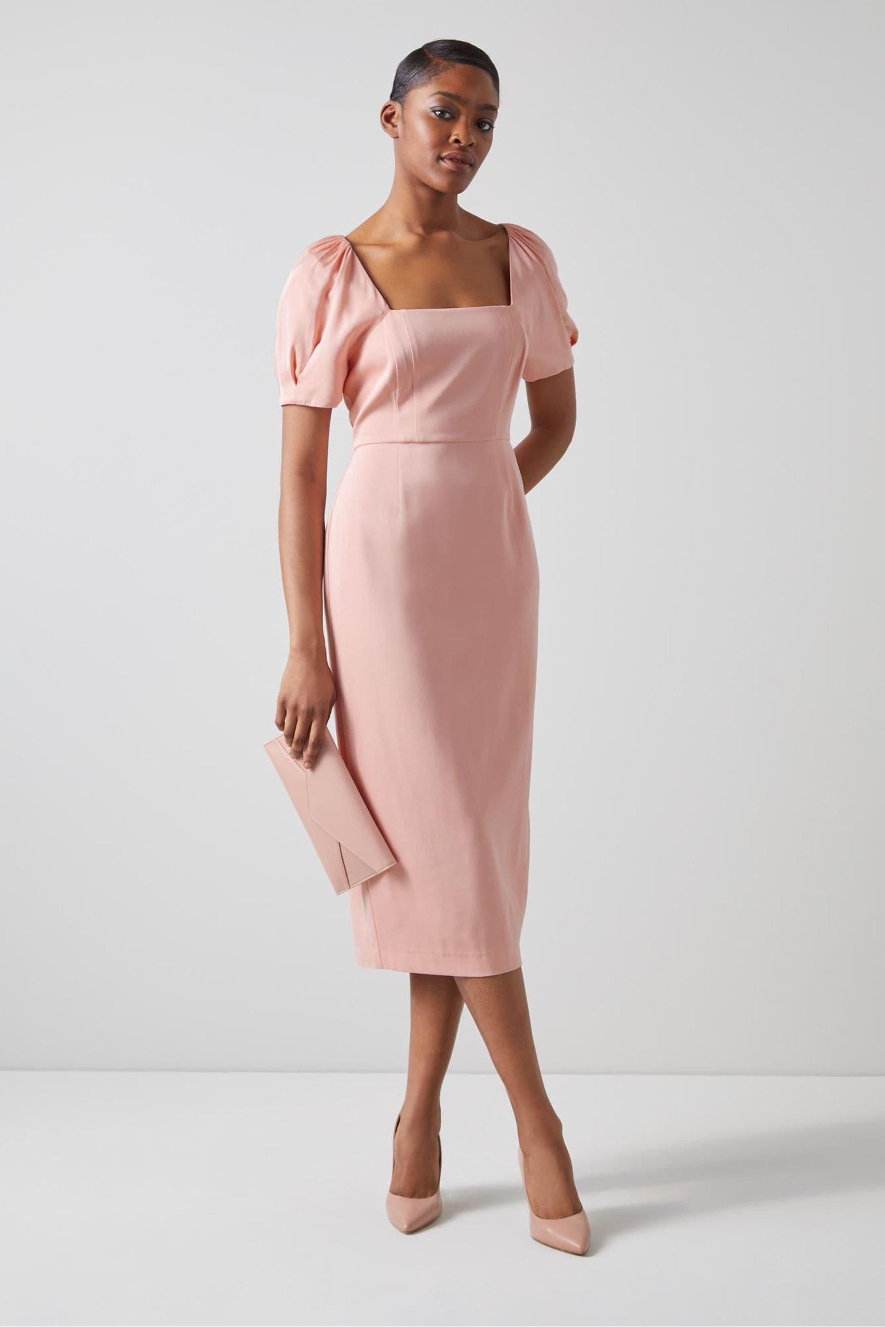 Lk bennett pink dress shop