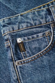 Superdry Blue Mid Rise Wide Leg Jeans - Image 8 of 8