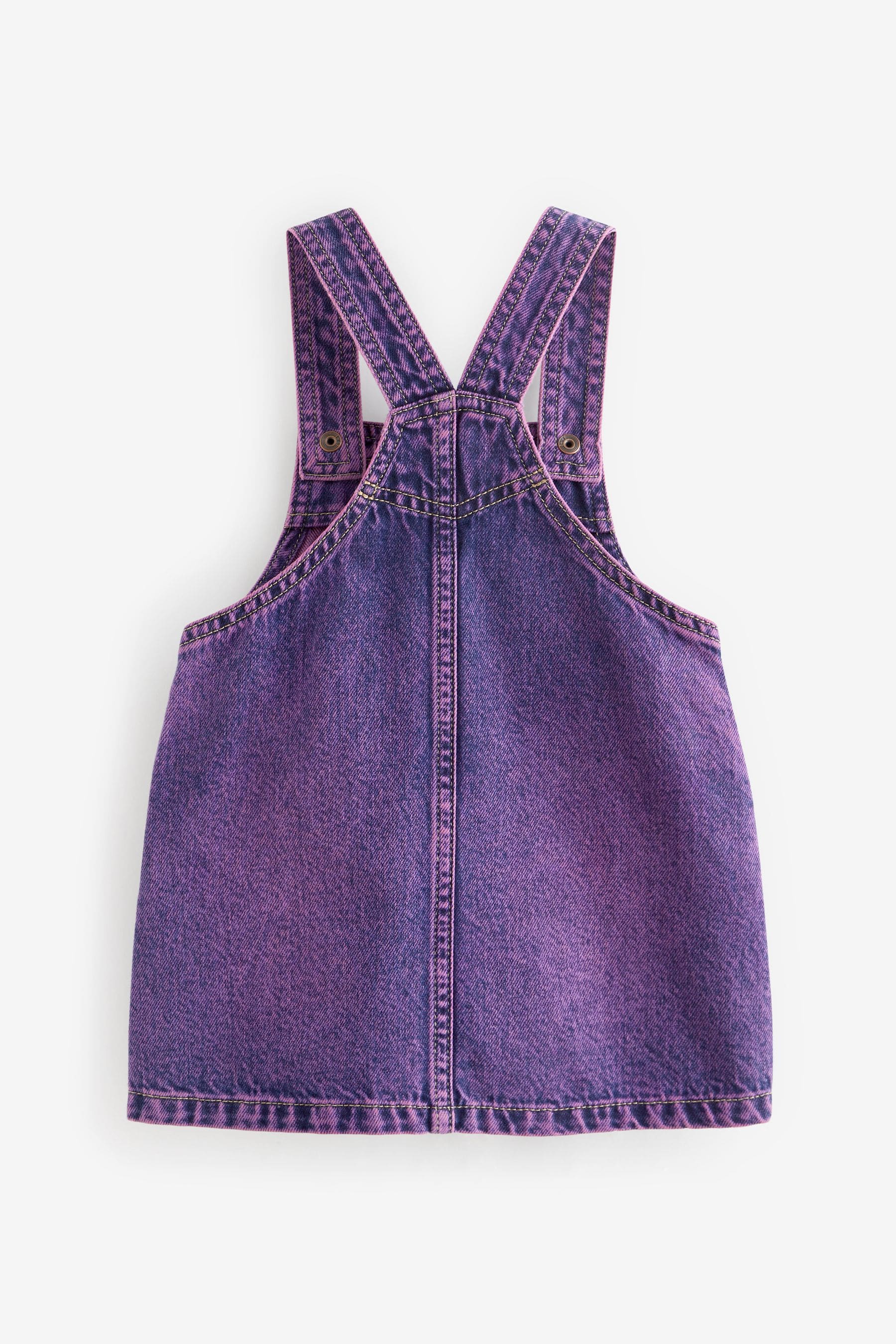 Buy Purple Denim Pinafore Dress 3mths 7yrs from Next Belgium