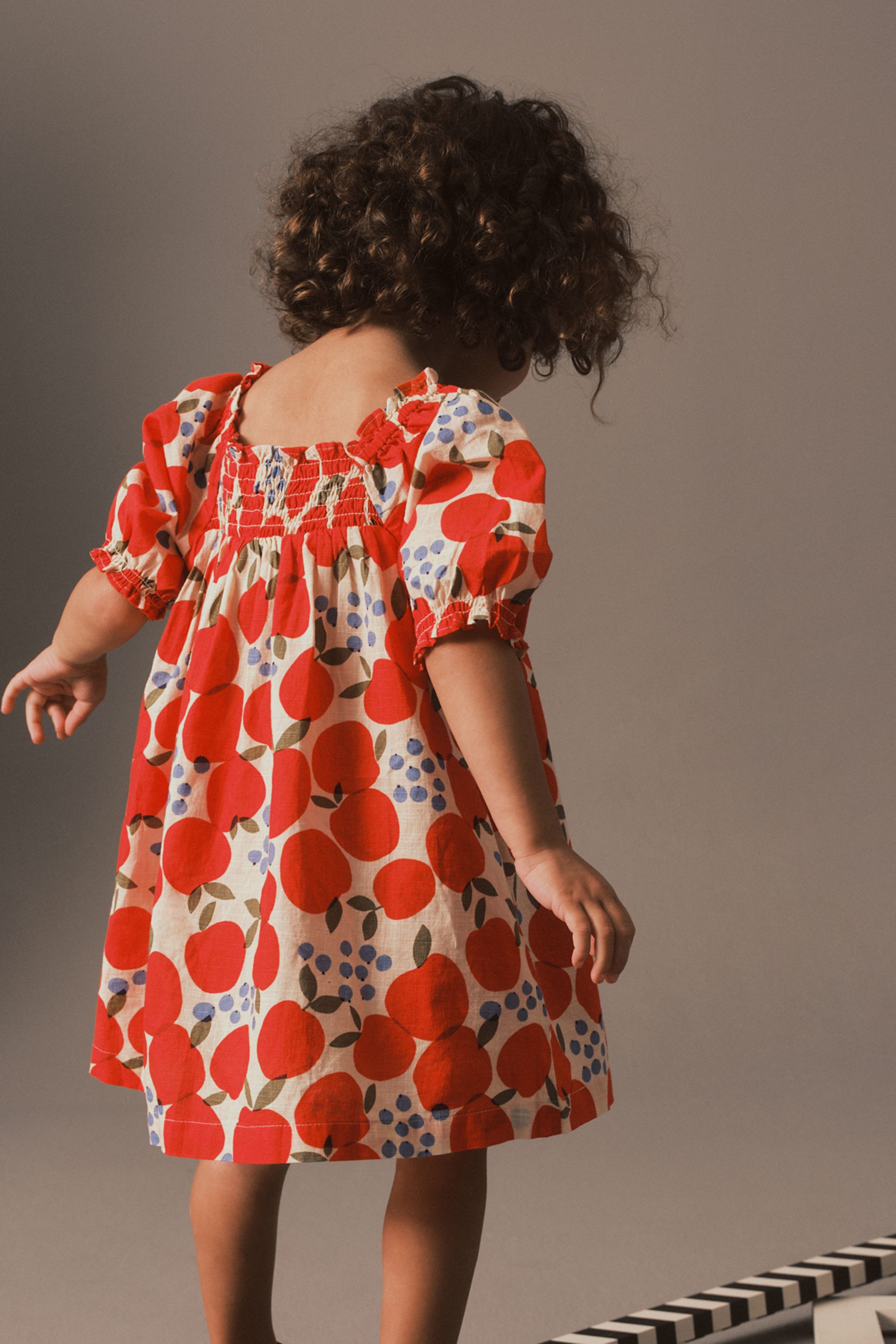 Buy Pomme rouge Robe a manches bouffantes 3 mois a 8 ans from Next Luxembourg