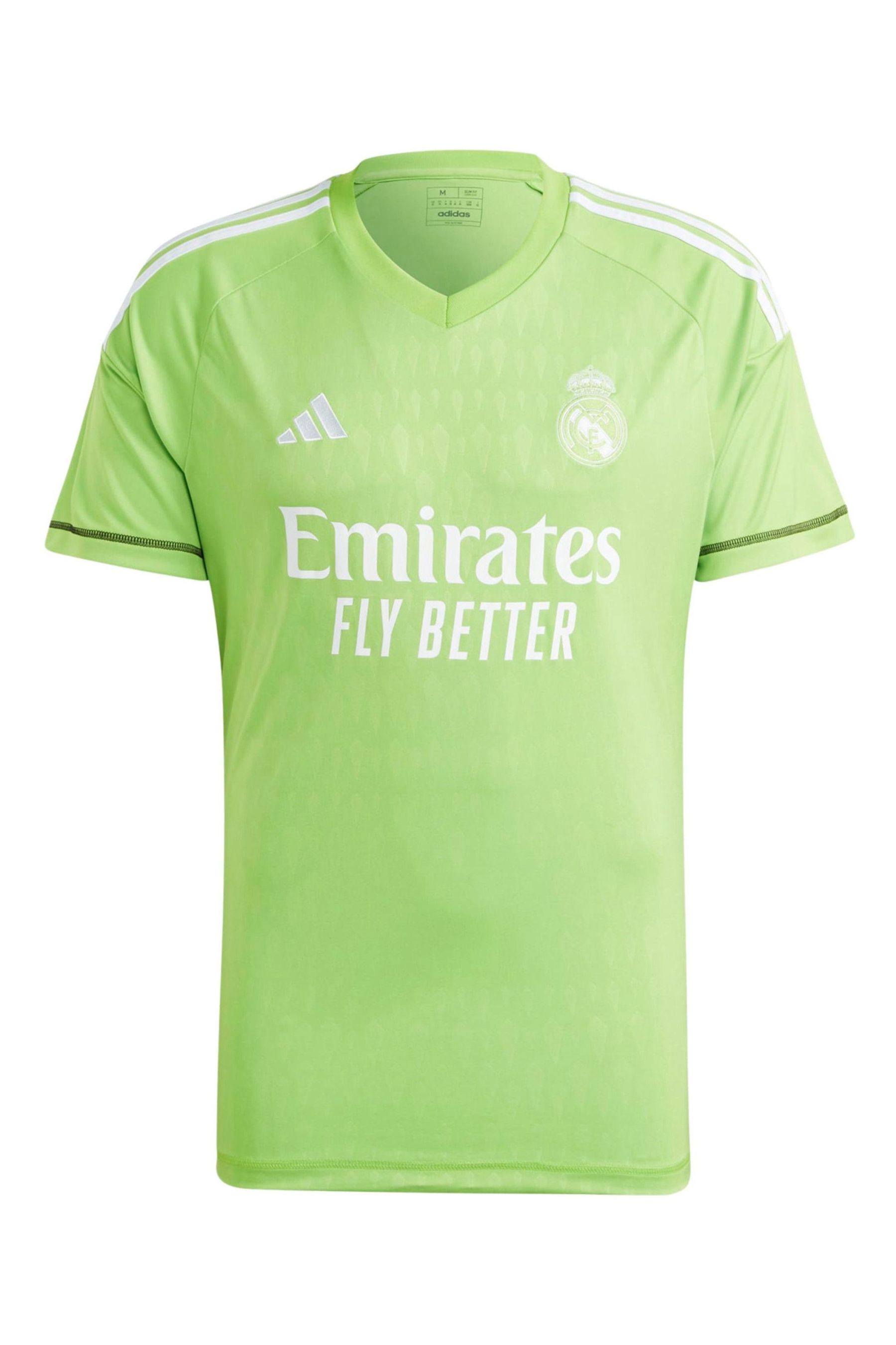Buy adidas Green Real Madrid Home Goalkeeper Shirt from Next Bahrain