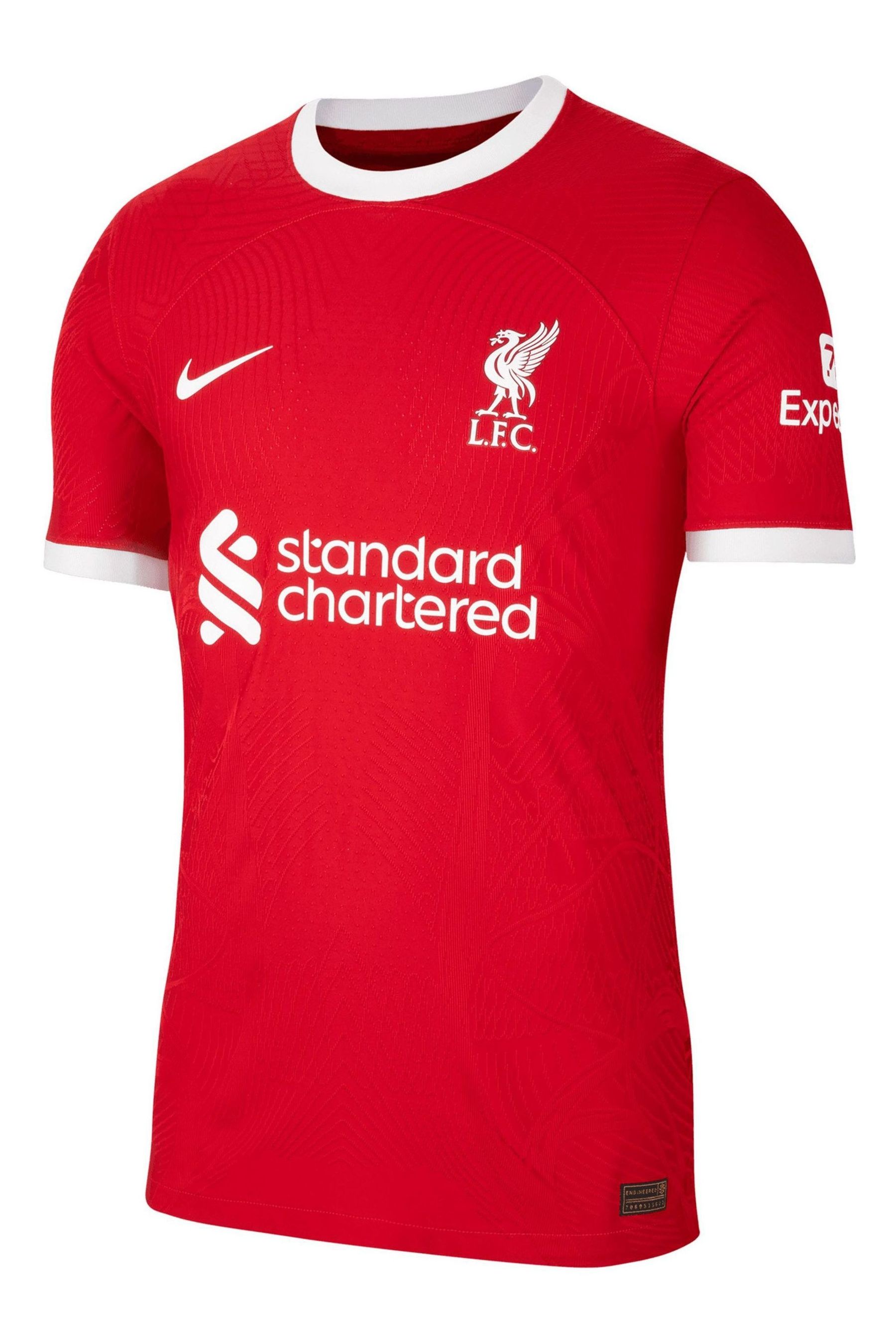 Buy Nike Red Blank Liverpool Home Match Shirt 2023 24 from Next Ireland