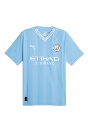 Puma Blue Stones - 5 Manchester City Home Authentic Shirt - Image 2 of 3