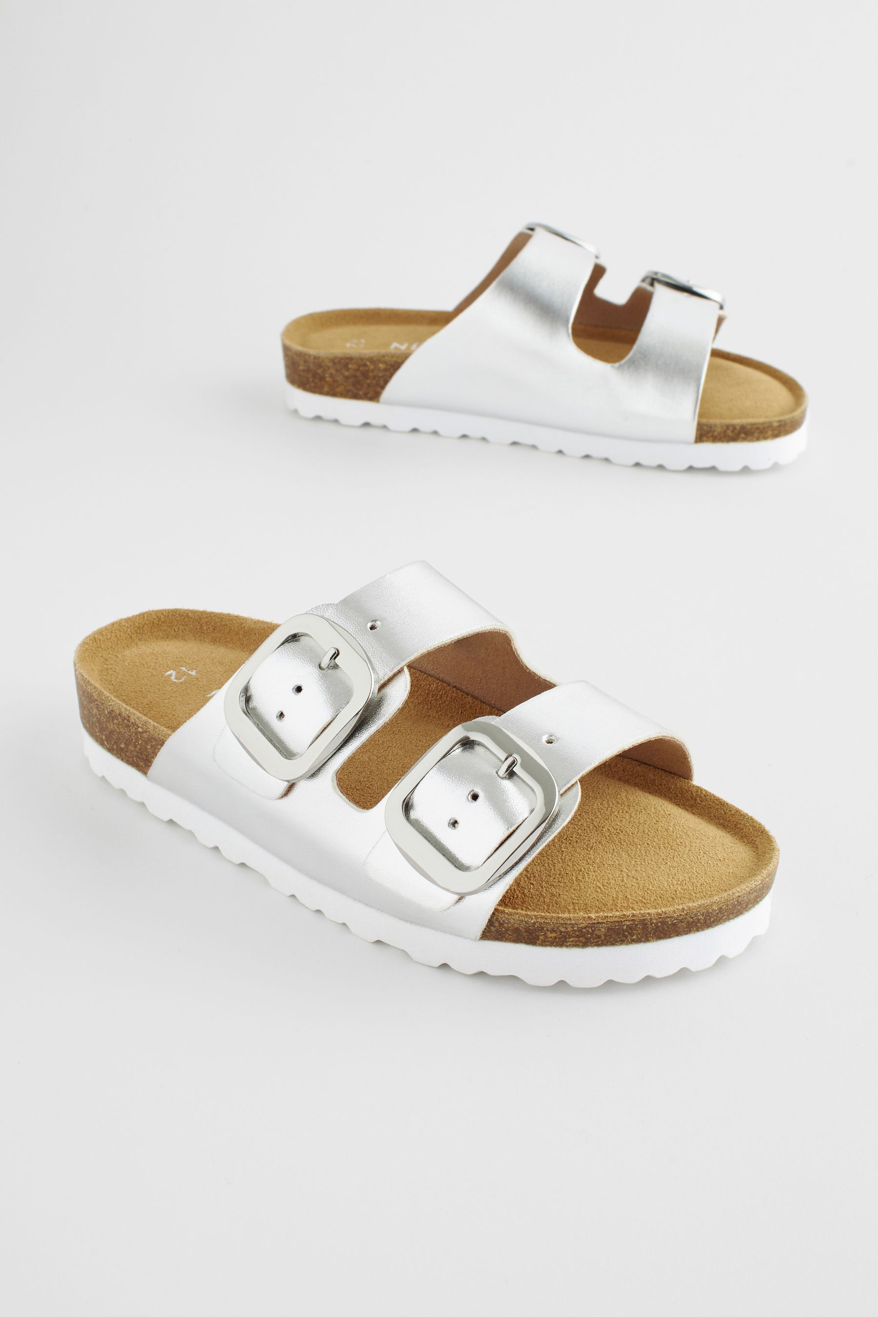 Double strap sandals deals