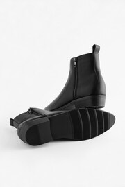 Black EDIT Zip Chelsea Boots - Image 2 of 8