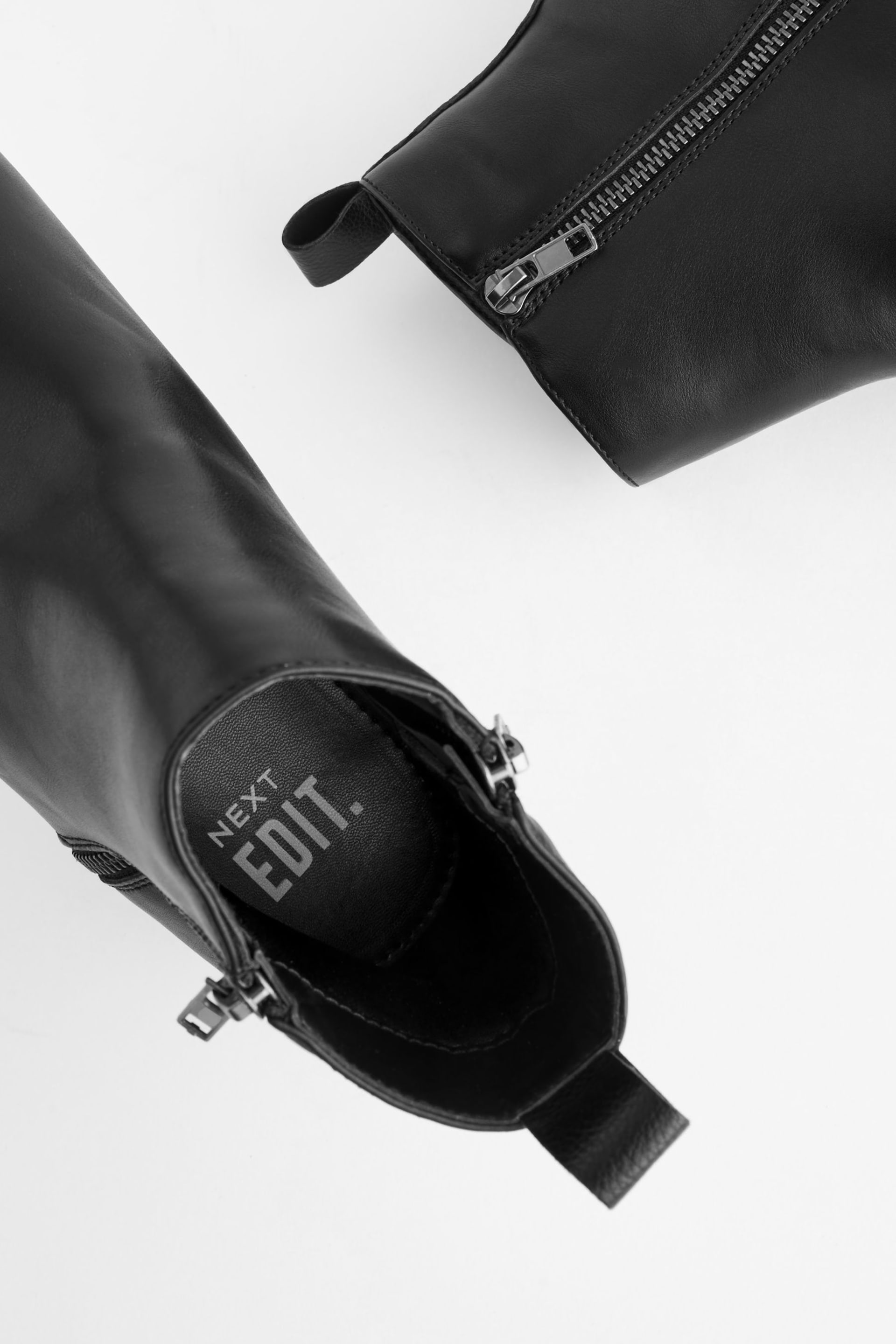Black EDIT Zip Chelsea Boots - Image 5 of 8