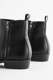 Black EDIT Zip Chelsea Boots - Image 7 of 8