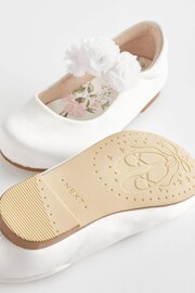 White Corsage Occasion Shoes - Image 3 of 5