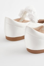 White Corsage Occasion Shoes - Image 5 of 5