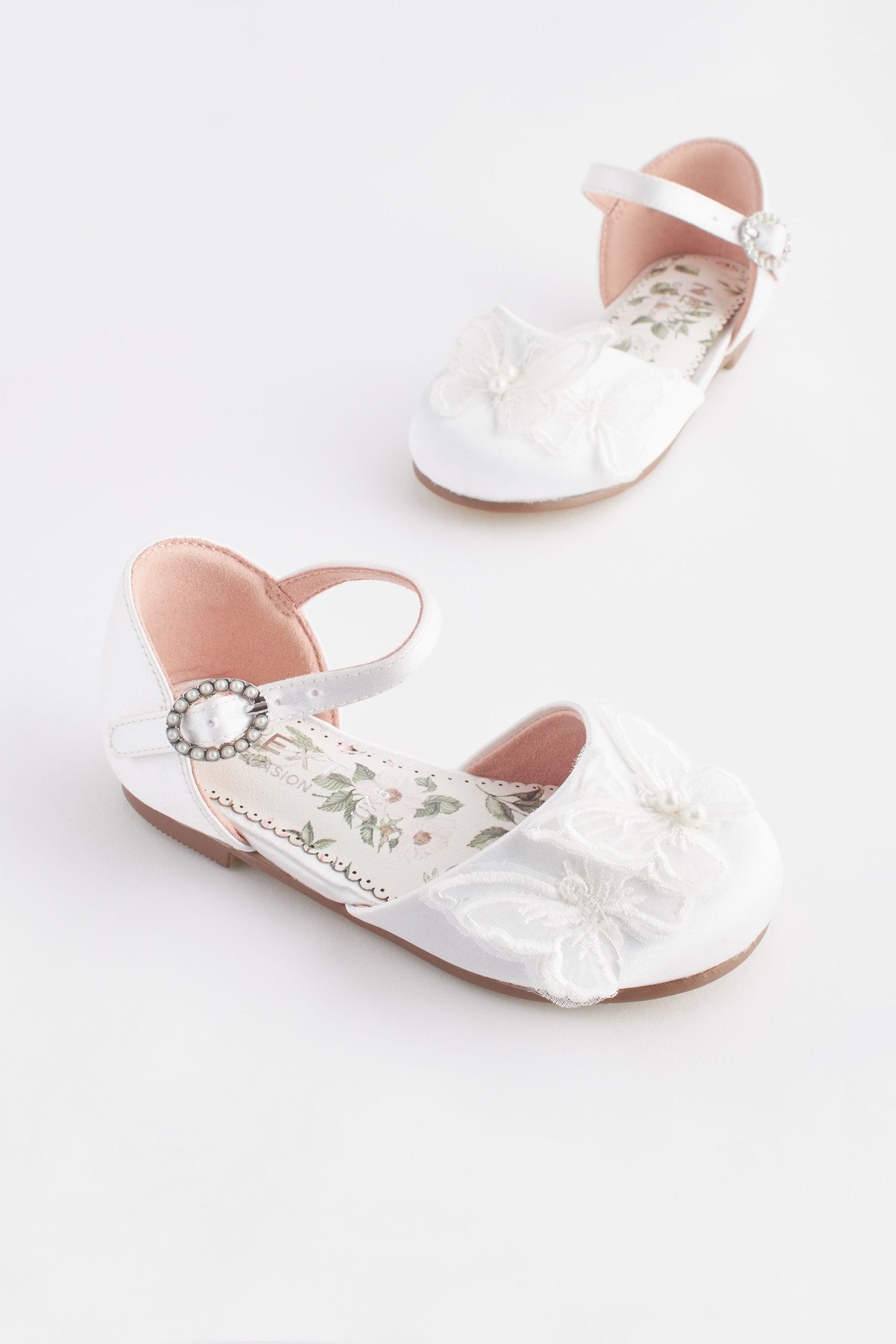 Buy White Butterfly Bridesmaid Occasion Shoes from Next Canada