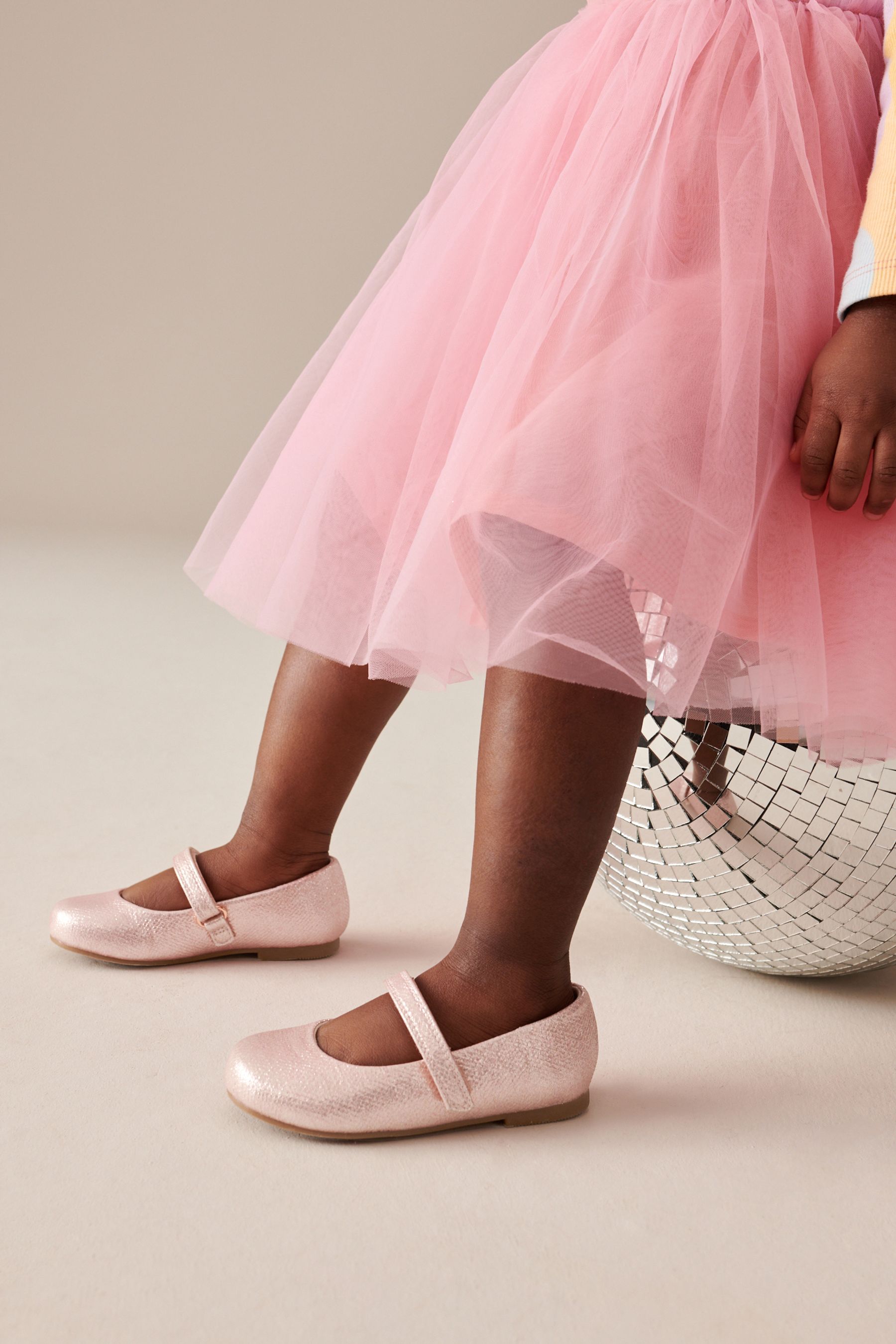 Buy Pink Standard Fit F Mary Jane Occasion Shoes from Next Luxembourg