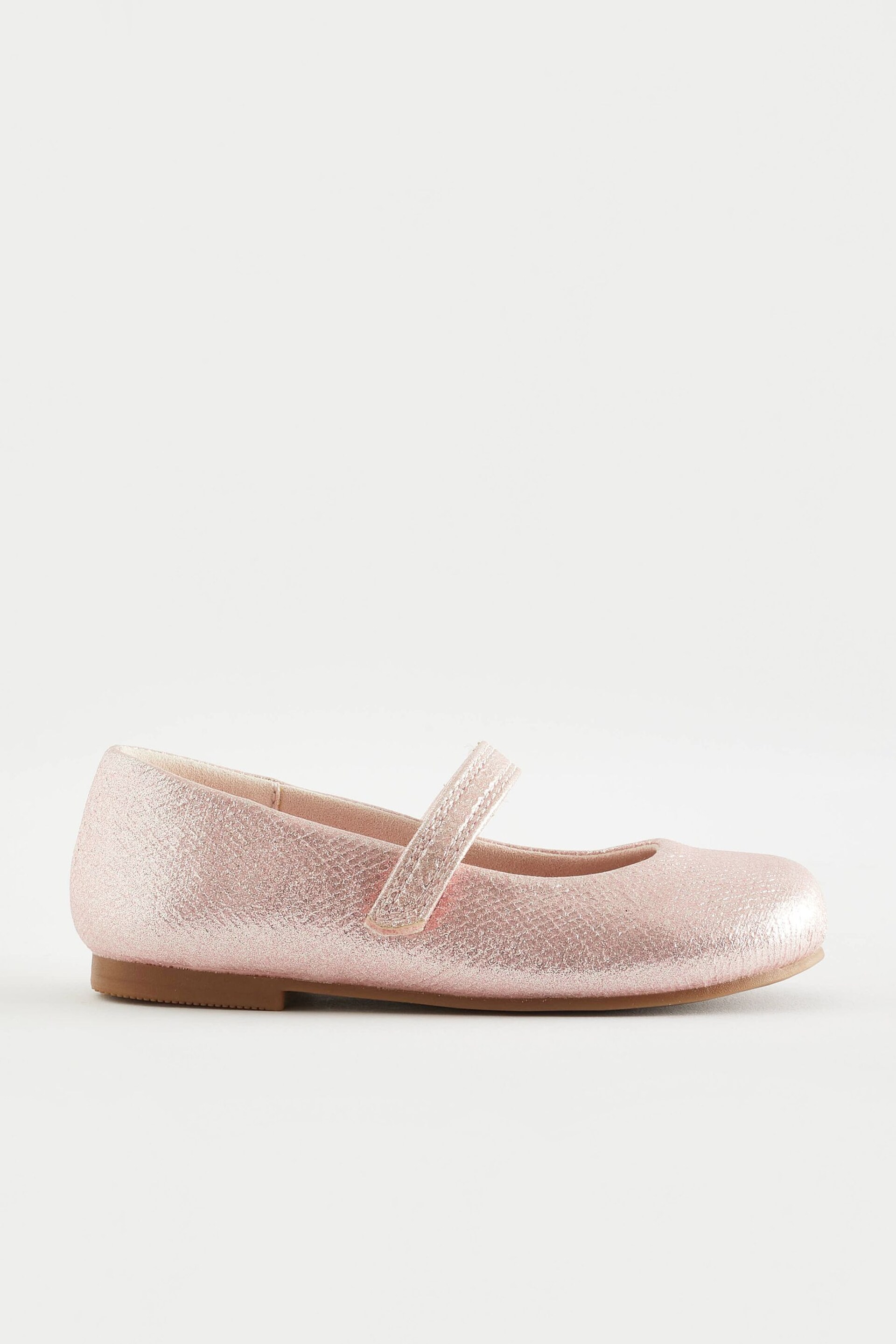 Pink Standard Fit (F) Mary Jane Occasion Shoes - Image 6 of 9