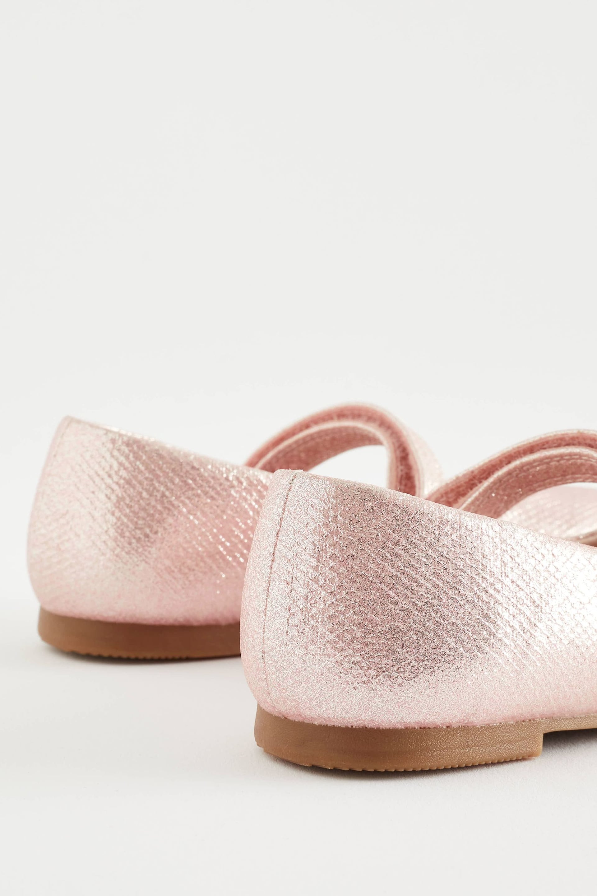Pink Standard Fit (F) Mary Jane Occasion Shoes - Image 8 of 9