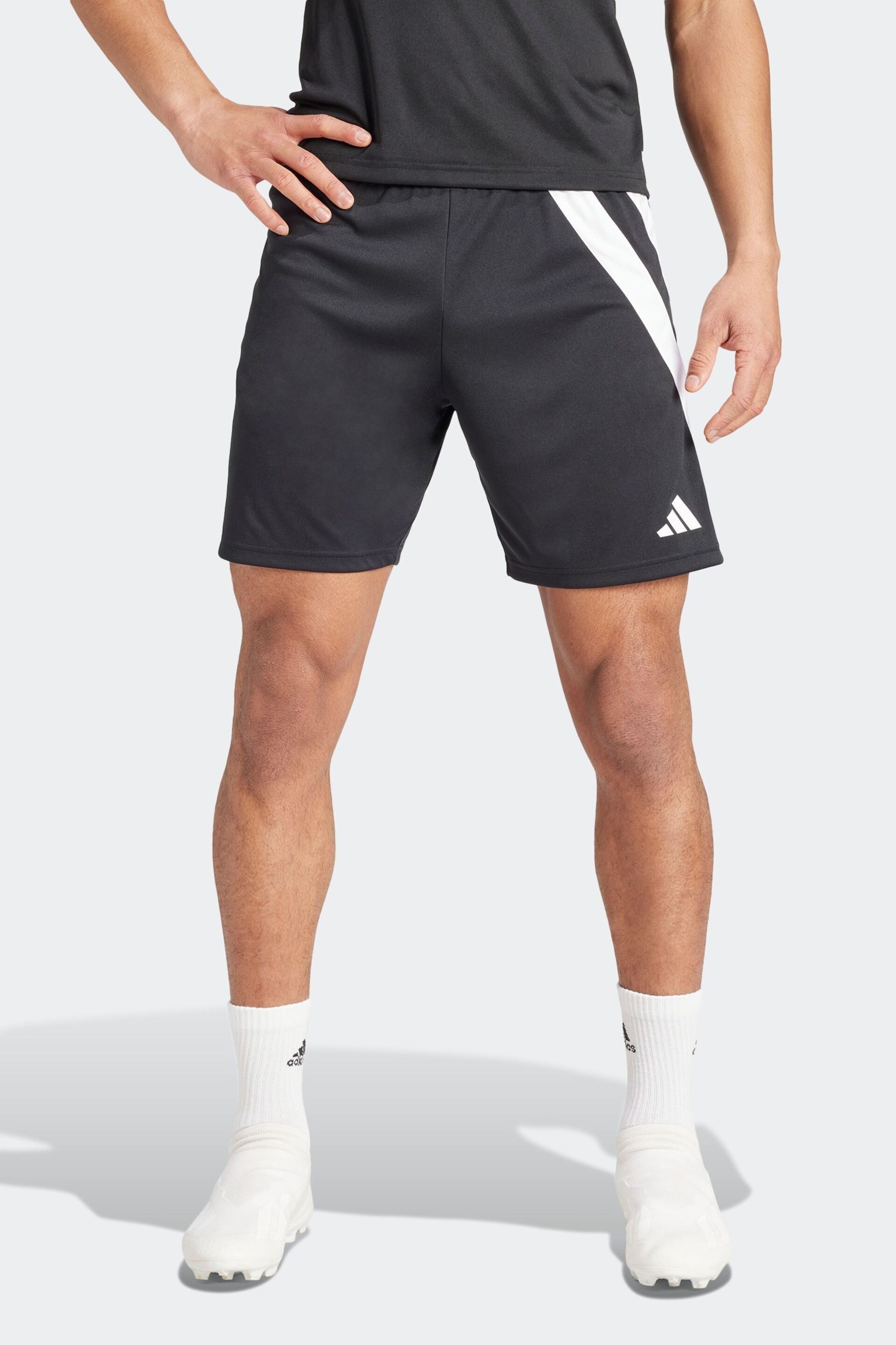 adidas Dark Black Fortore 23 Shorts - Image 1 of 4