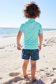 Blue Crab Sunsafe Top and Shorts Set (3mths-7yrs) - Image 2 of 8