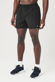 Black 5 Inch Active Gym Sports Shorts - Image 2 of 7