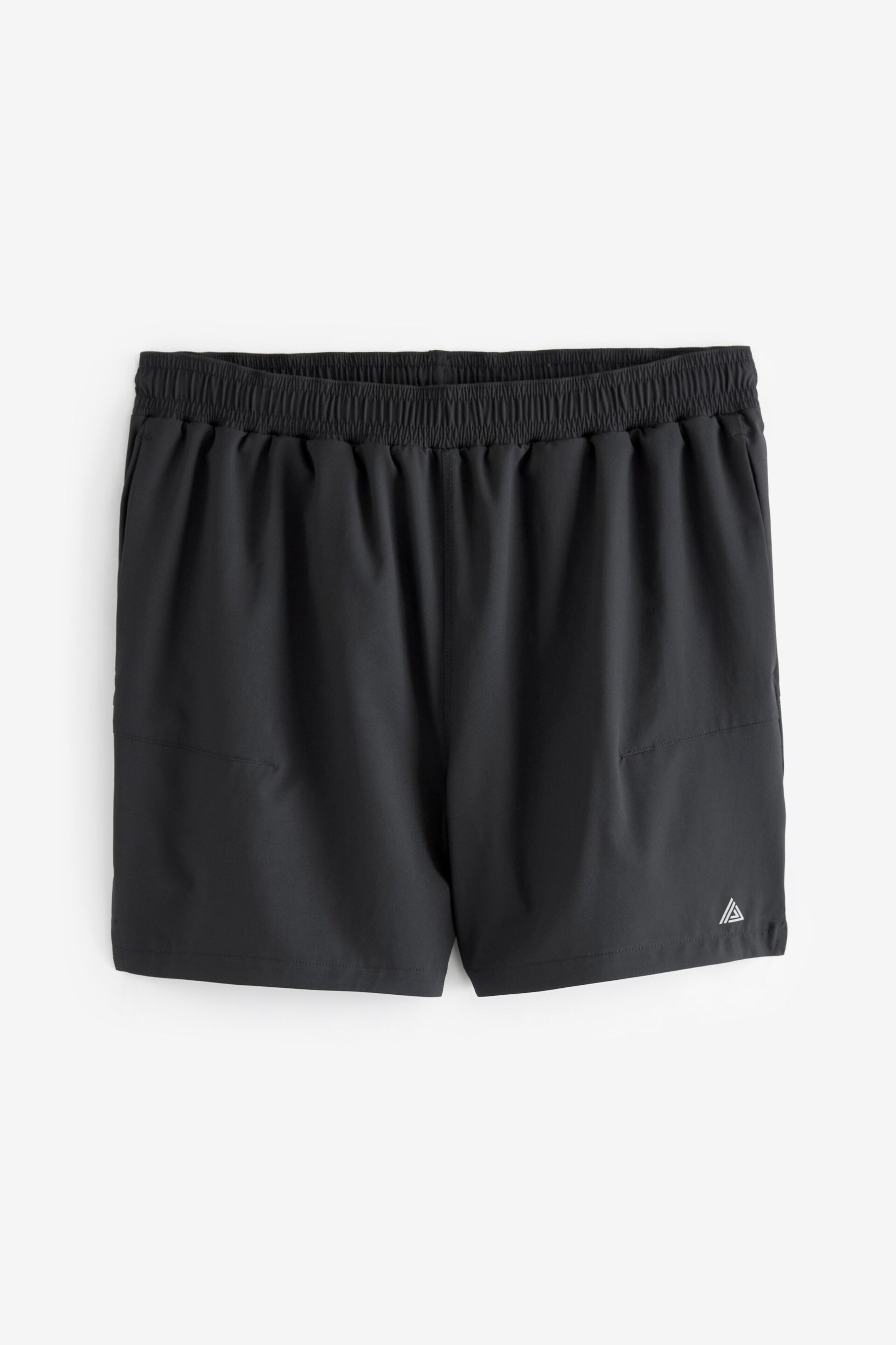 Black 5 Inch Active Gym Sports Shorts - Image 4 of 7