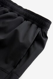 Black 5 Inch Active Gym Sports Shorts - Image 5 of 7