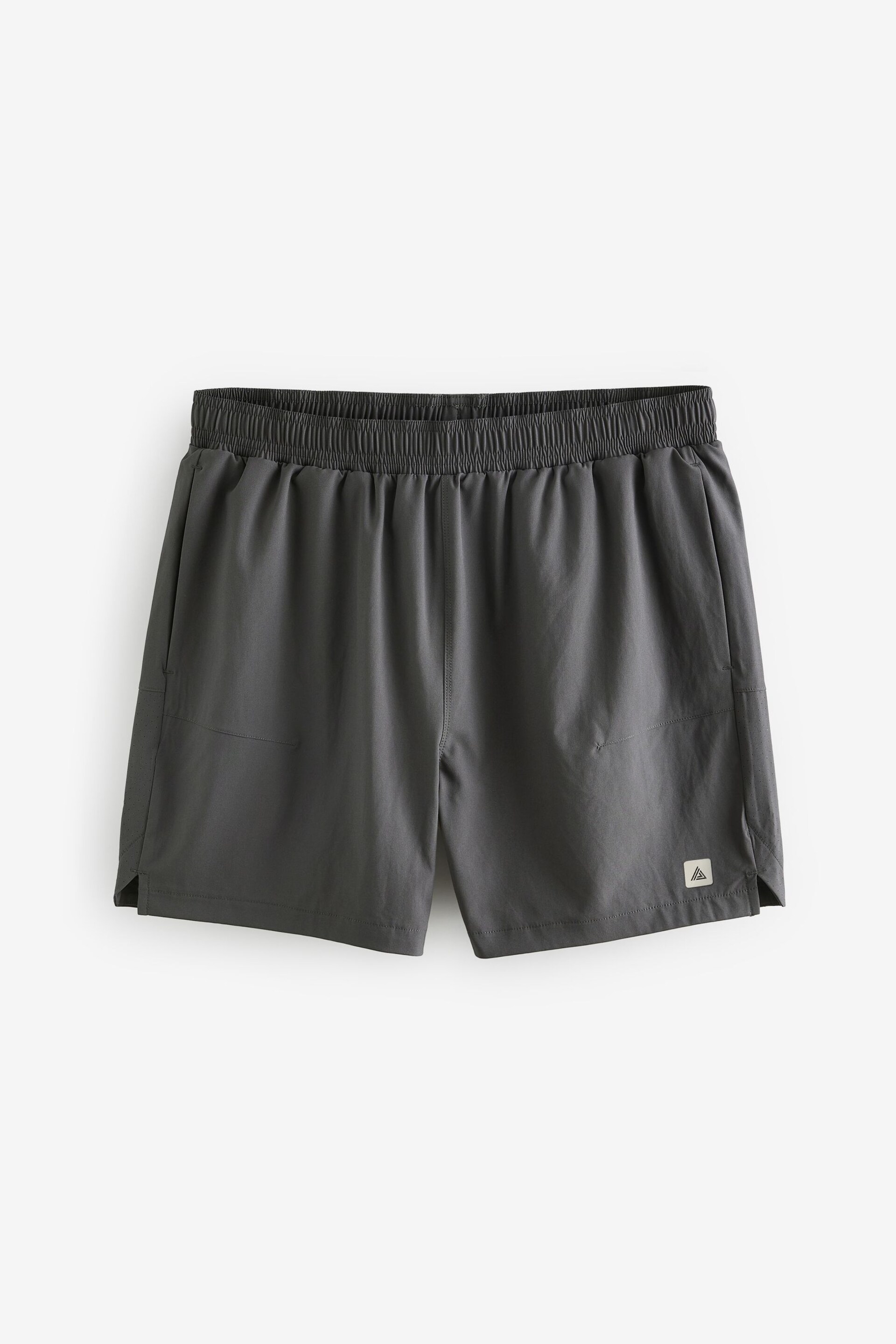 Slate Grey 5 Inch Active Gym Sports Shorts - Image 4 of 7