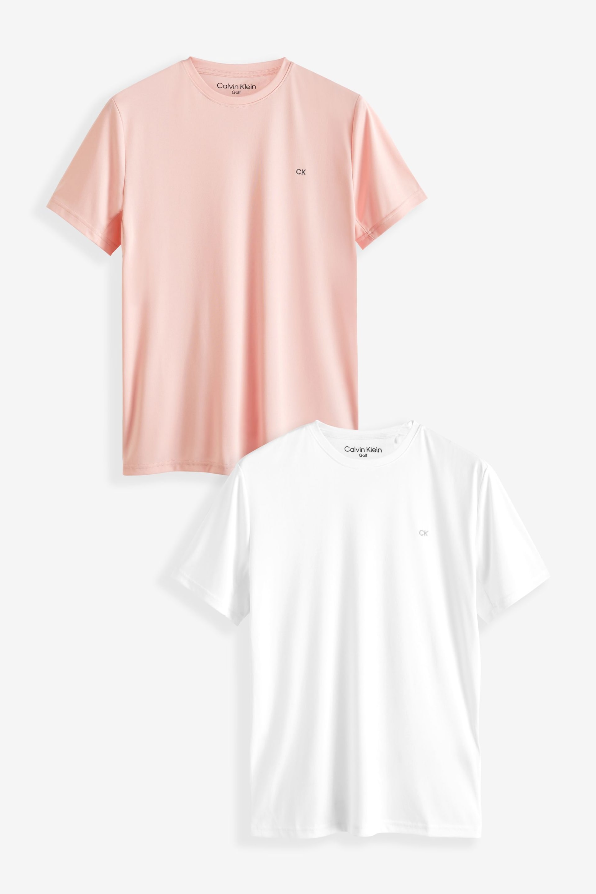 Calvin Klein Golf Tech T-Shirt 2 Pack - Image 1 of 7