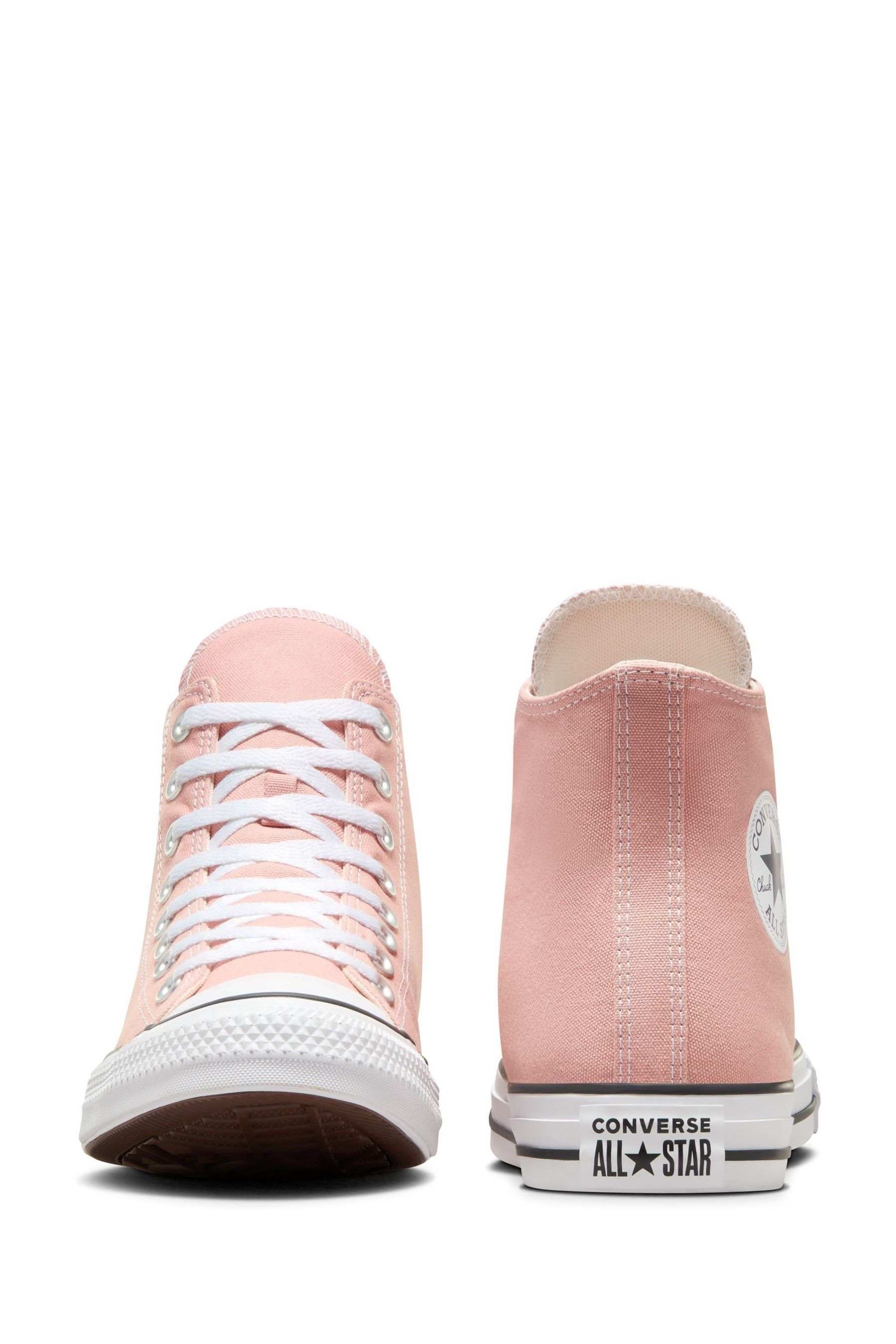 Buy Converse Light Pink Chuck Taylor All Star High Trainers from the Next UK online shop