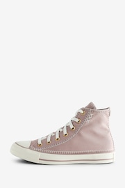 Converse Neutral Chuck Taylor All Star High Top Trainers - Image 2 of 9