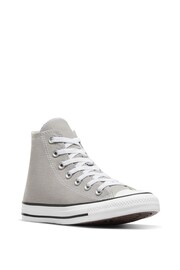 Converse Grey Chuck Taylor All Star Trainers - Image 7 of 7