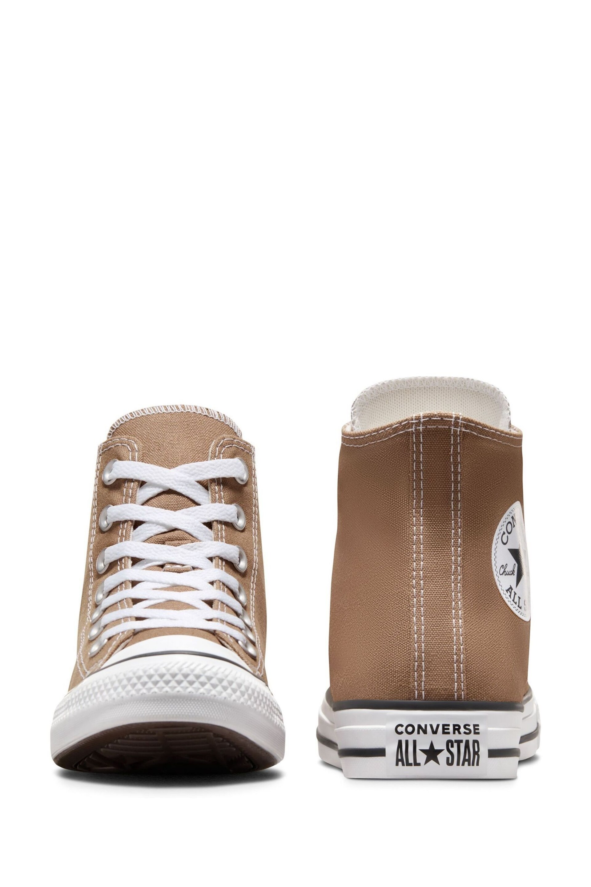 Converse Natural Chuck Taylor All Star Trainers - Image 4 of 9