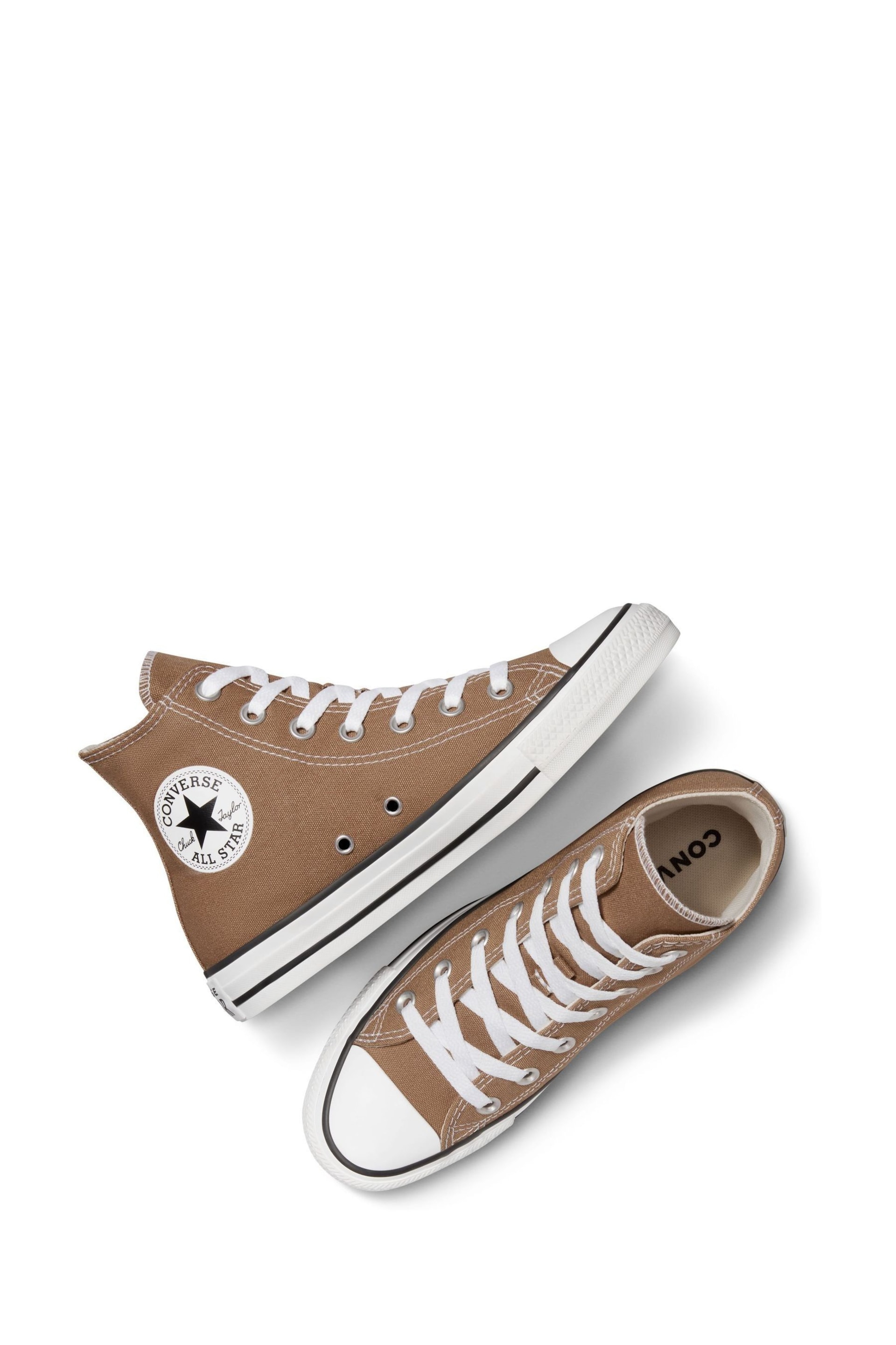 Converse Natural Chuck Taylor All Star Trainers - Image 9 of 9