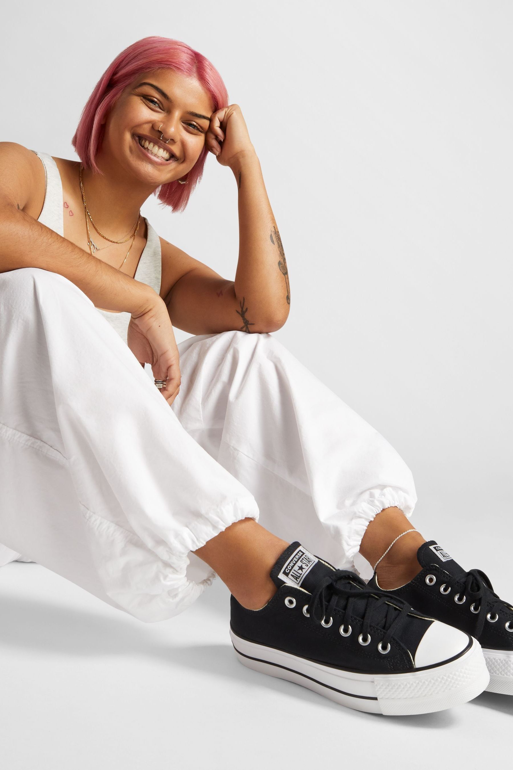 Converse all star lift black new arrivals