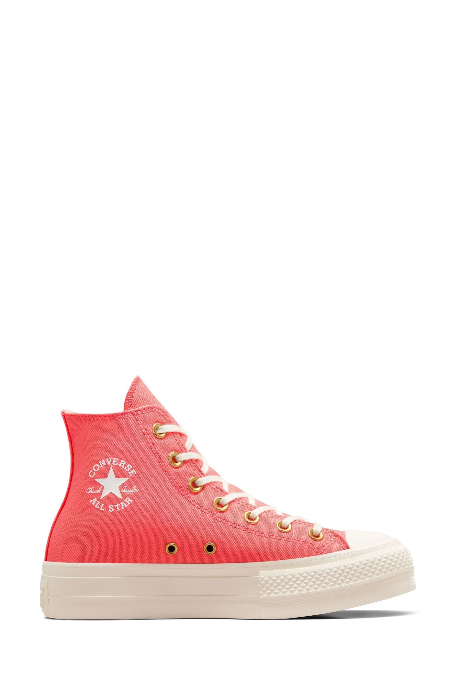 Buy Converse Watermelon Pink Chuck Taylor All Star Lift Platform Lift High Top from Next Malta