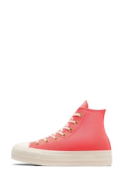 Converse Watermelon Pink Chuck Taylor All Star Lift Platform Lift High Top - Image 6 of 9