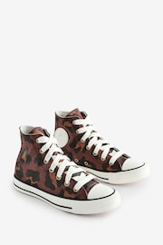 Converse Brown Chuck Taylor All Star High Trainers - Image 3 of 9