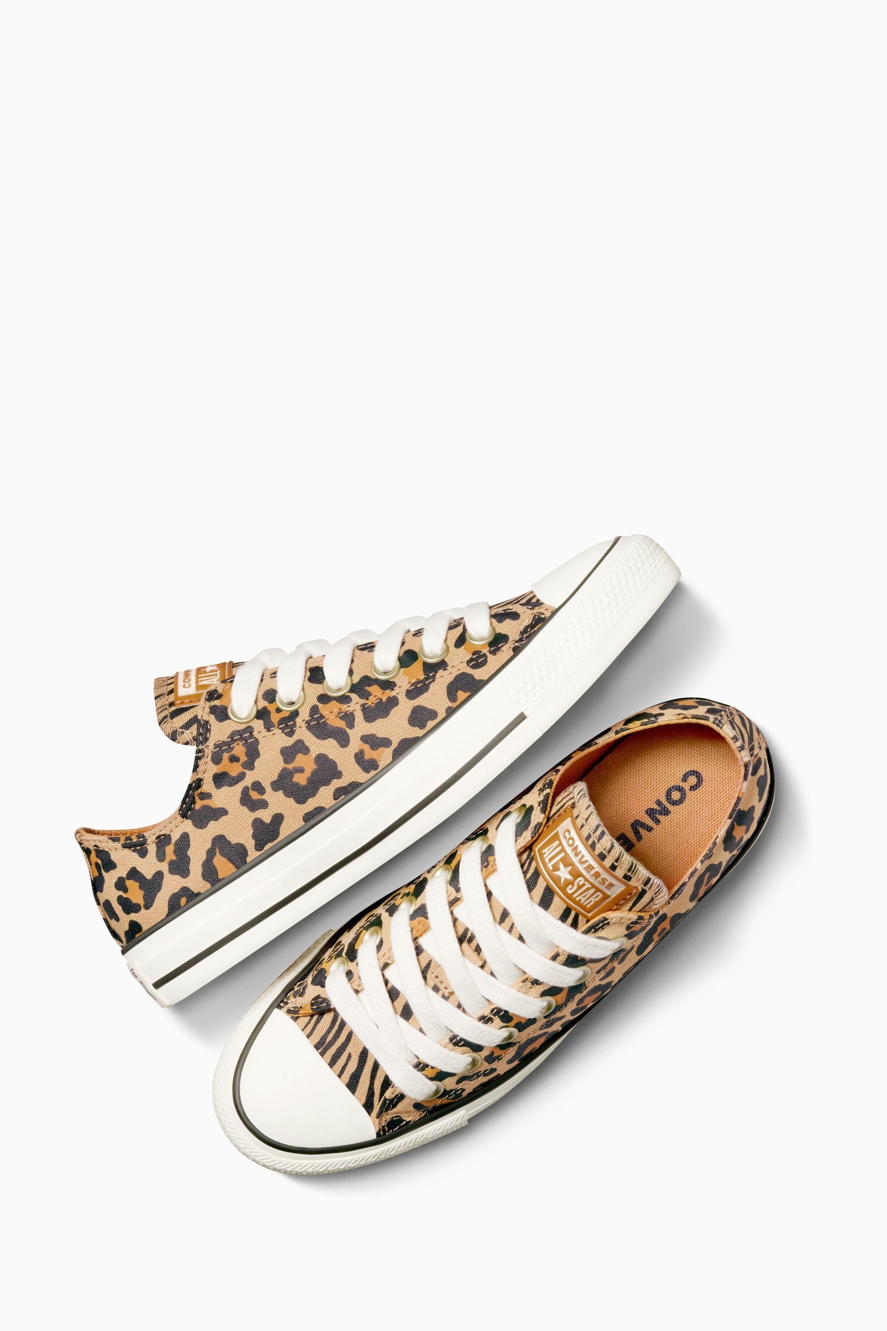 Leopard print converse boots 2025