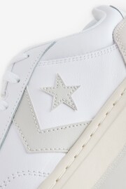 Converse Red/White Pro Blaze Classic Ox Trainers - Image 9 of 9