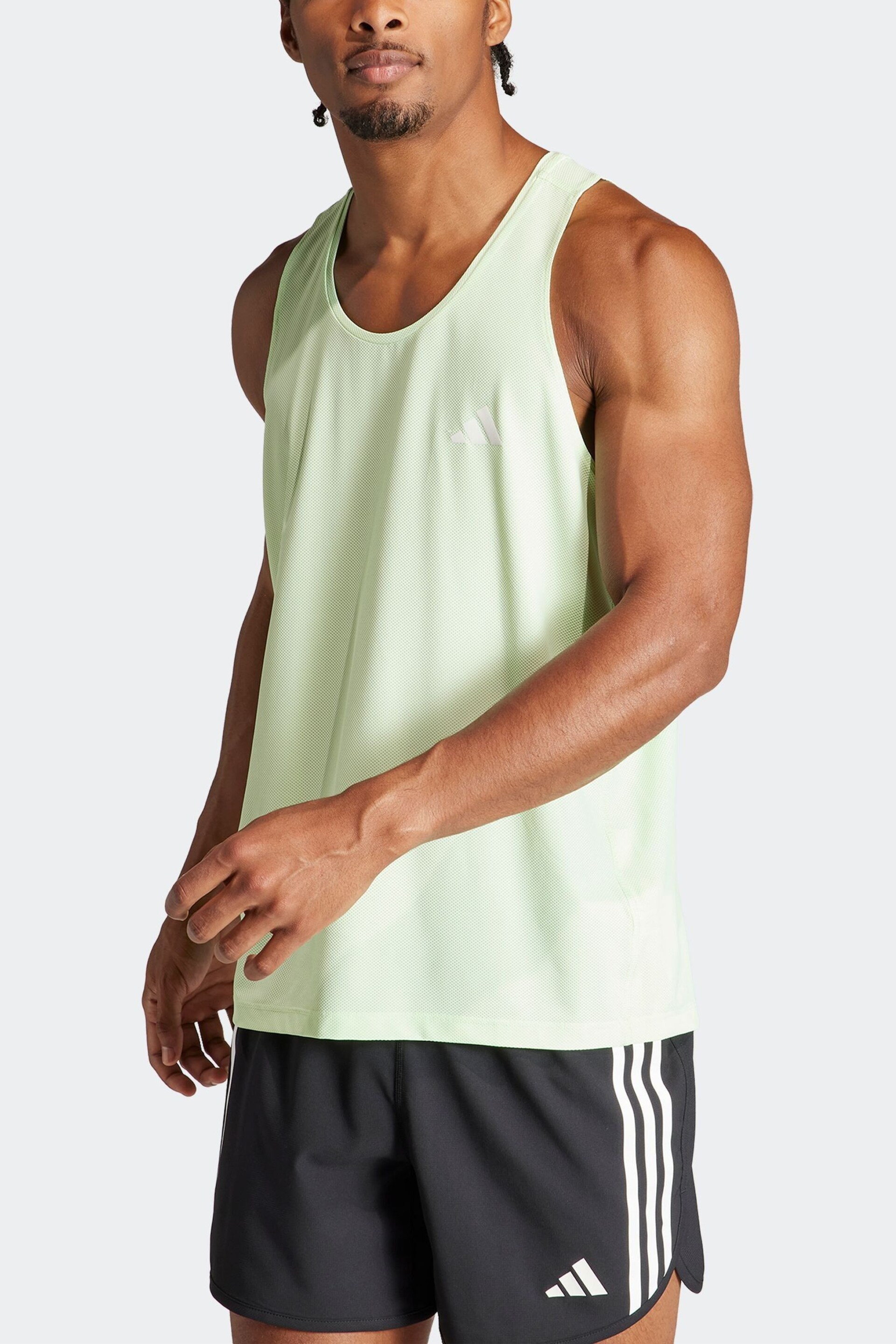 adidas Green Own The Run Vest - Image 3 of 7