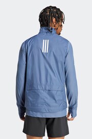 adidas Dark Blue Own The Run Vest - Image 3 of 8