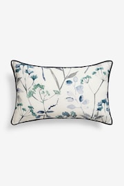 Blue 40 x 59cm Isla Floral Cushion - Image 2 of 5