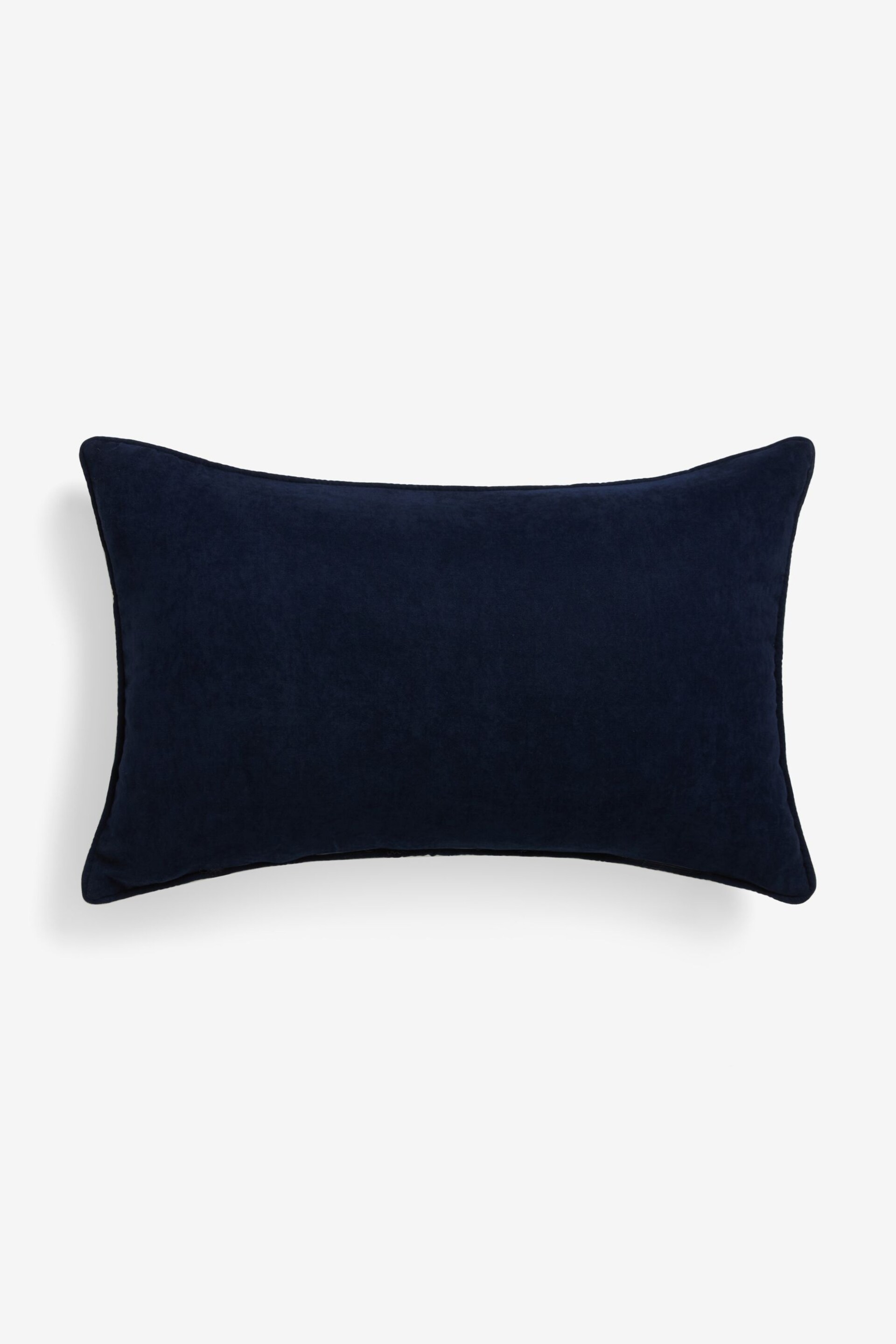 Blue 40 x 59cm Isla Floral Cushion - Image 3 of 5