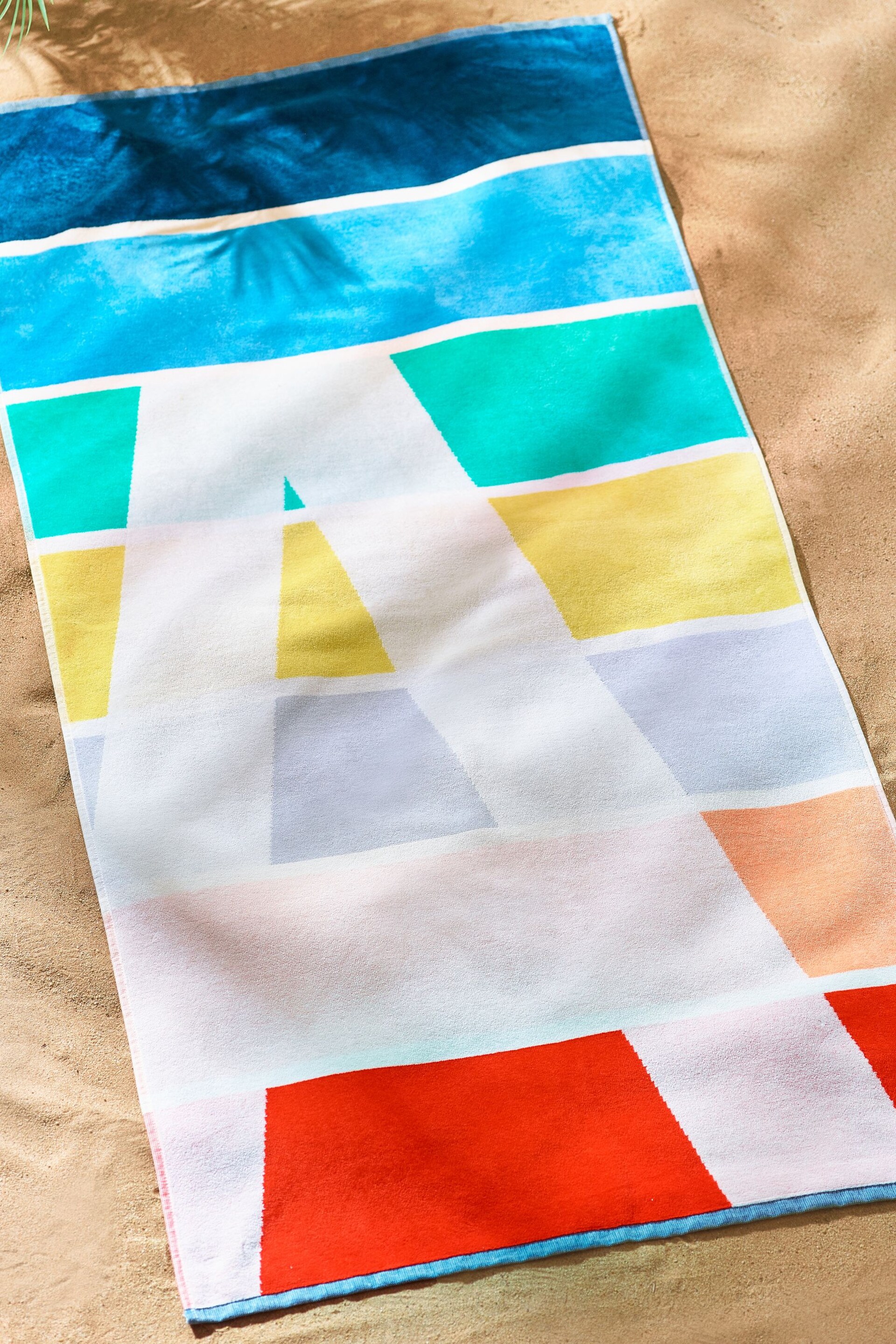 Multi Monogram Beach Towel - Image 2 of 3