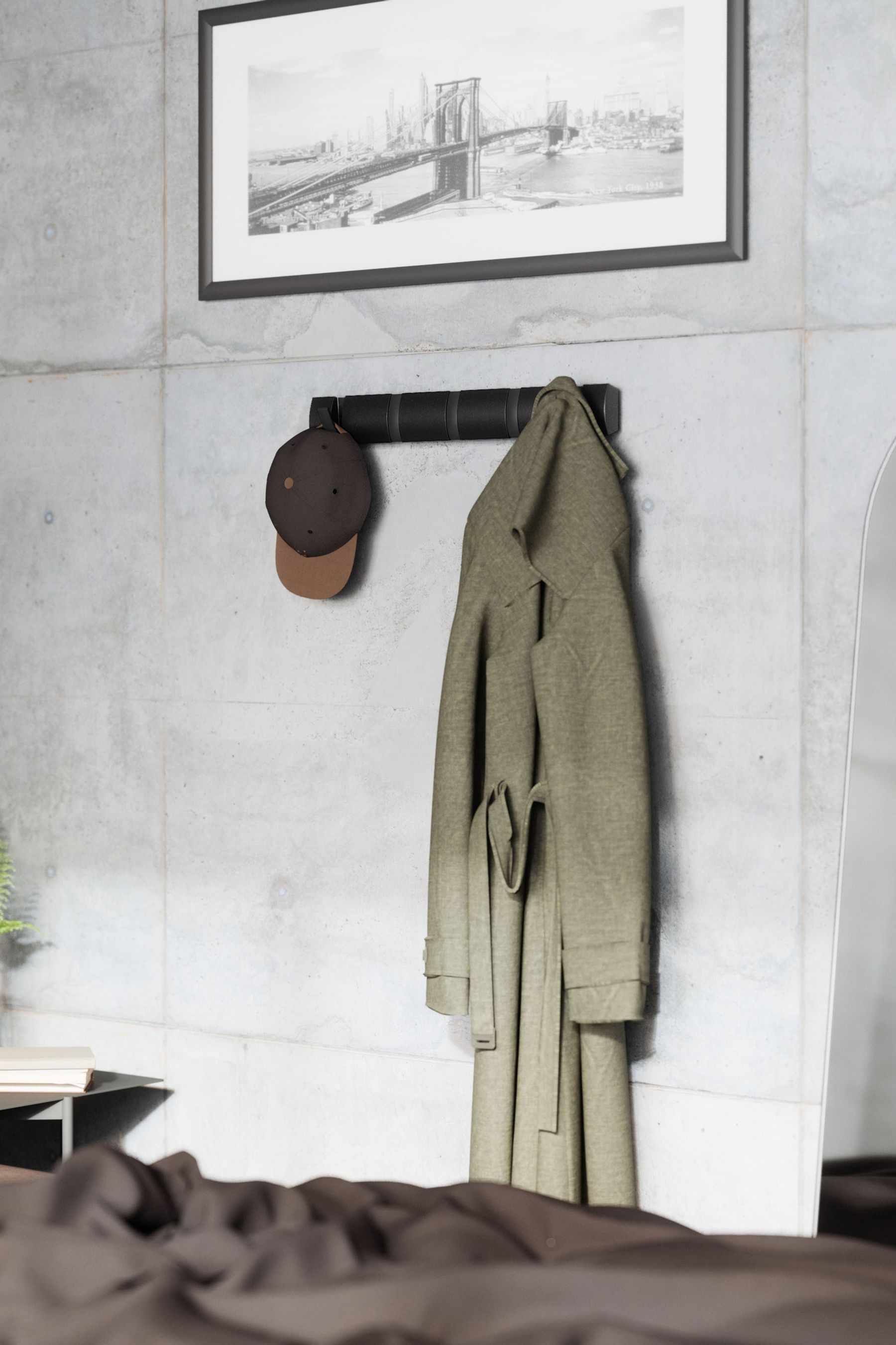 Buy Umbra Flip Wall Mounted Space Saving Coat Hooks from Next Luxembourg