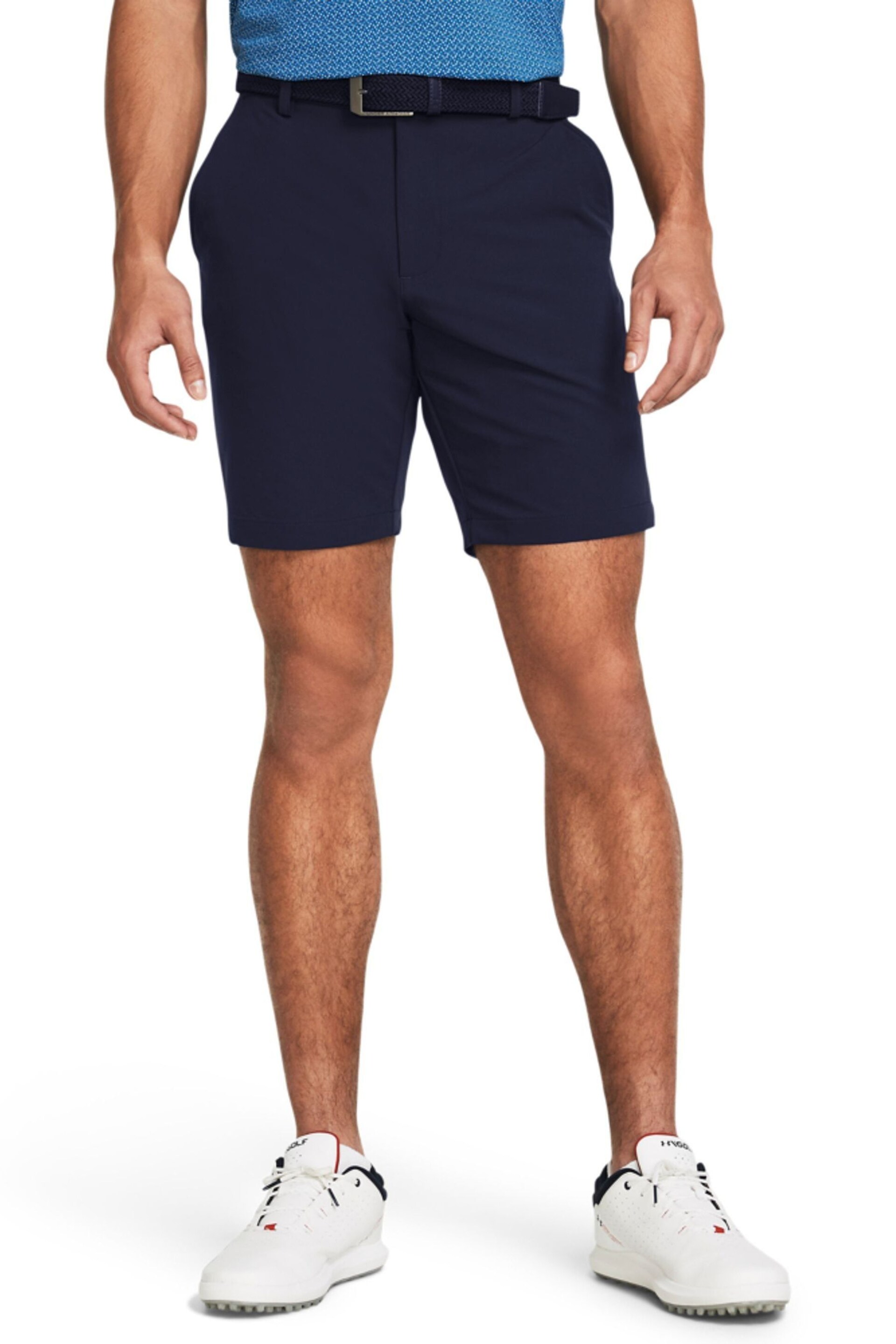 Under Armour Navy Golf Tech Taper Shorts - Image 1 of 5